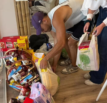 Collection of essential supplies [wildfires]